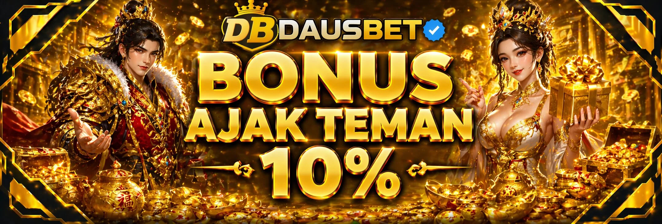BONUS EXTRA  AJAK TEMAN 10% ( DEPOSIT AWAL )